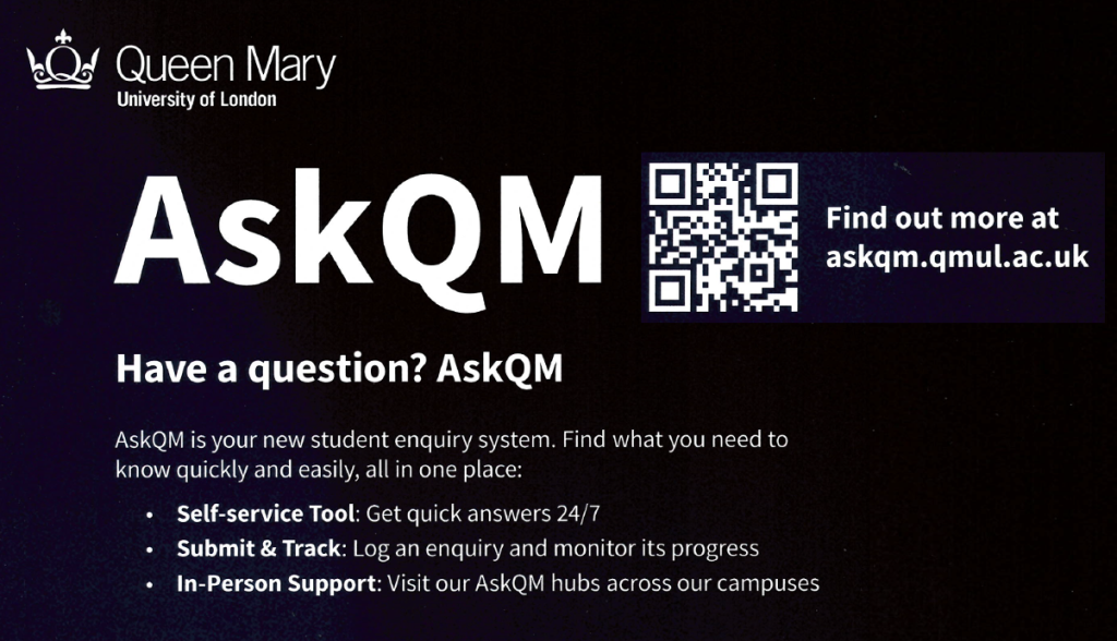 AskQM enquiry system portal